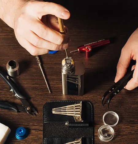 Ceramic tweezer building kits
