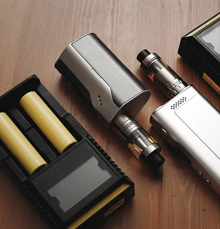 Intelligent external battery chargers